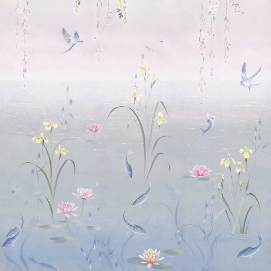 Water Garden Wallpaper Wallpaper by Sanderson