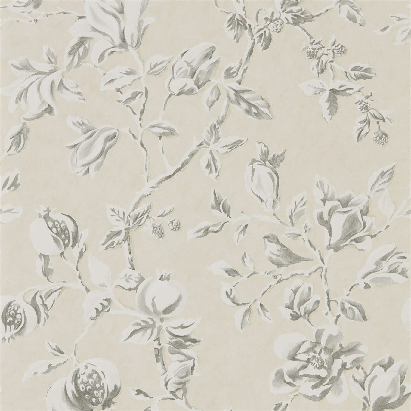 Magnolia & Pomegranate Wallpaper by Sanderson