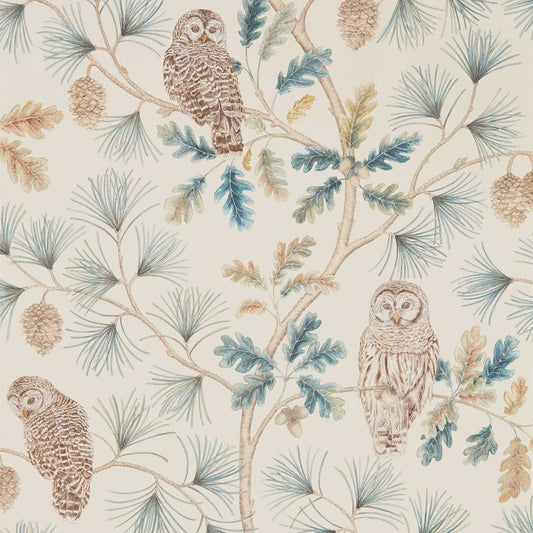 Owlswick (wallpaper) Wallpaper by Sanderson