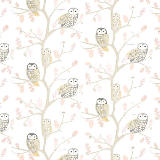 Little Owls Wallpaper by Harlequin