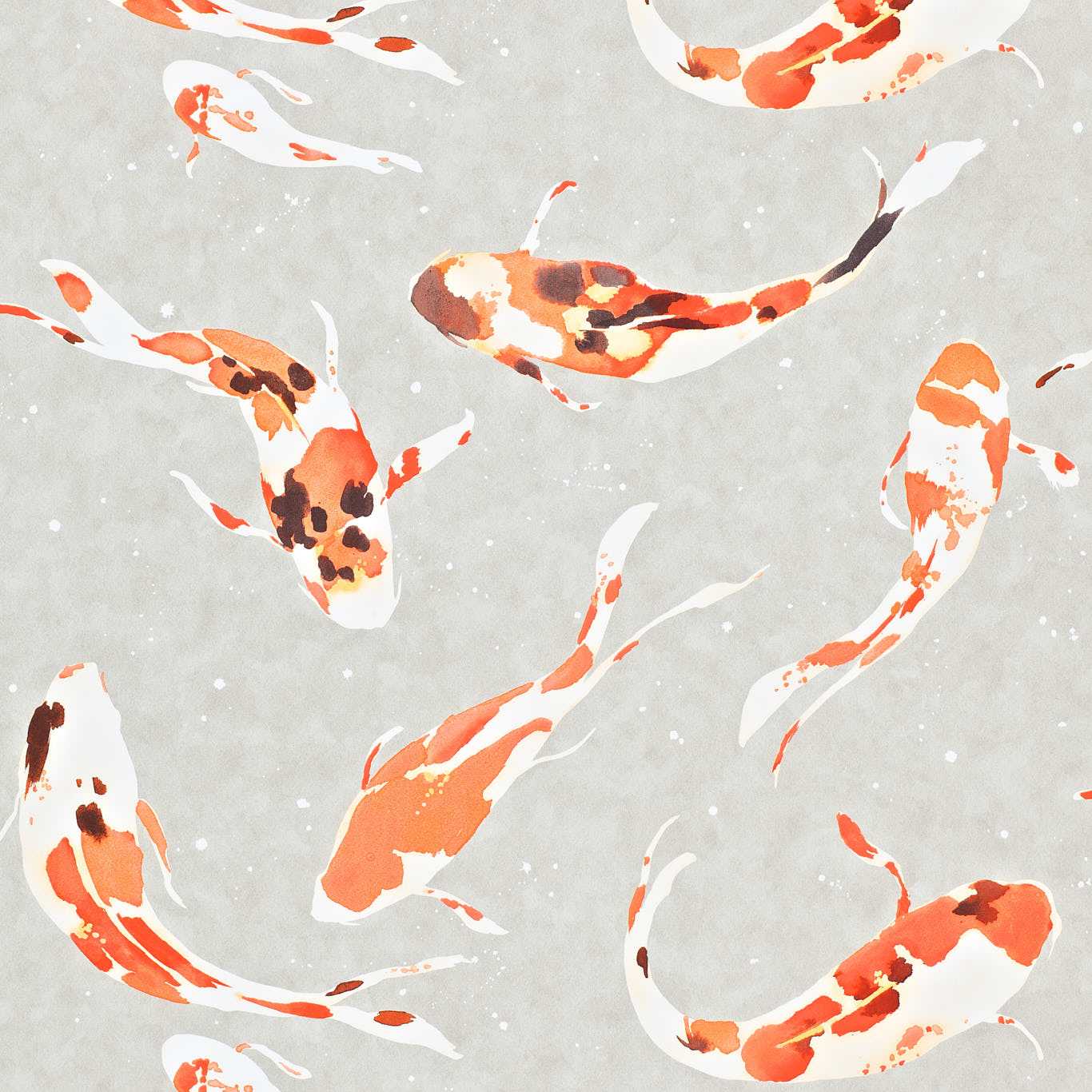 Koi Wallpaper by Harlequin