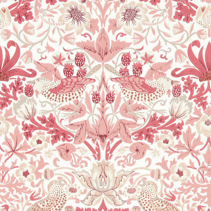 Simply Strawberry Thief Wallpaper by Morris & Co.