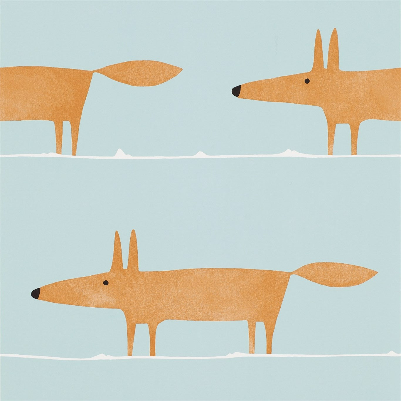 Mr Fox Wallpaper by Scion