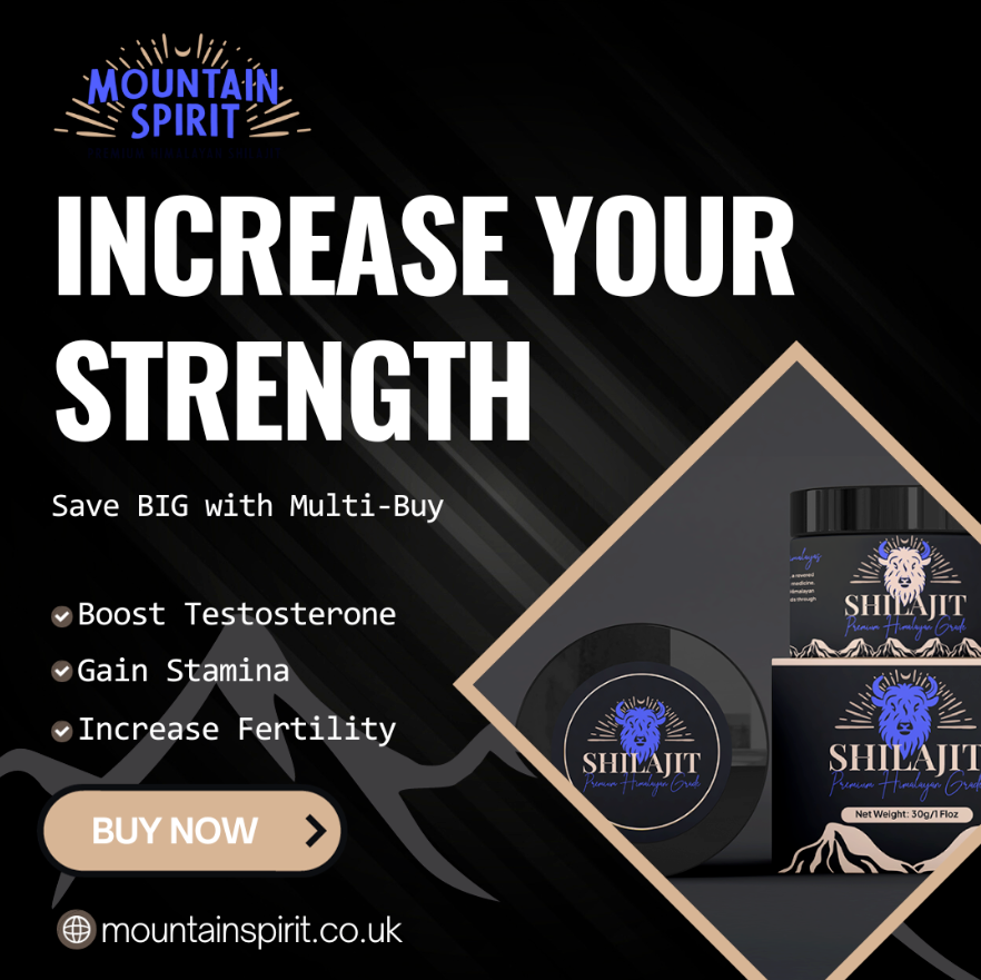 100% PURE SHILAJIT RESIN - MOUNTAIN SPIRIT