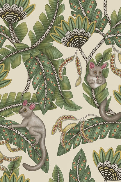 Cole & Son Bush Baby Wallpaper