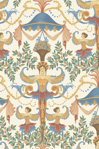 Cole & Son Chamber Angels Wallpaper