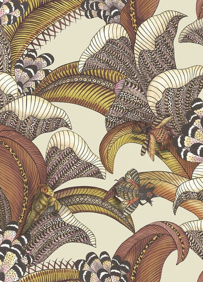 Cole & Son Hoopoe Leaves Wallpaper