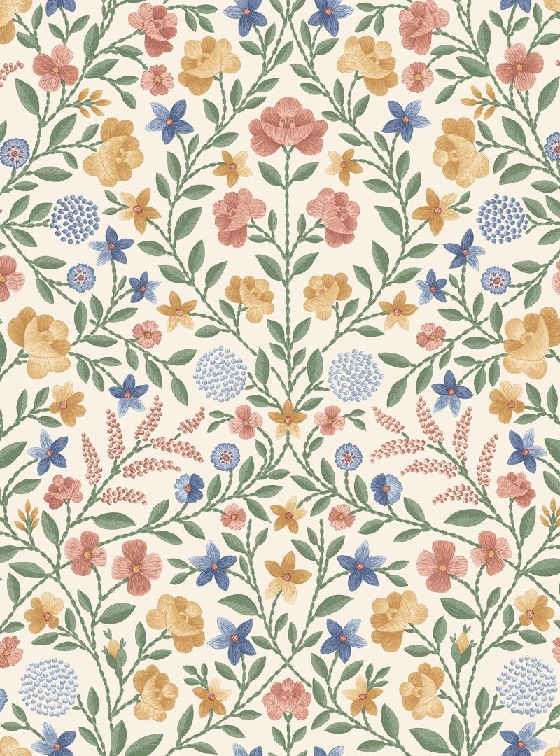 Cole & Son Court Embroidery Wallpaper