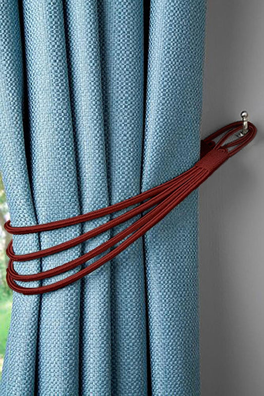 Red Single Charlotte Curtain Tie Backs