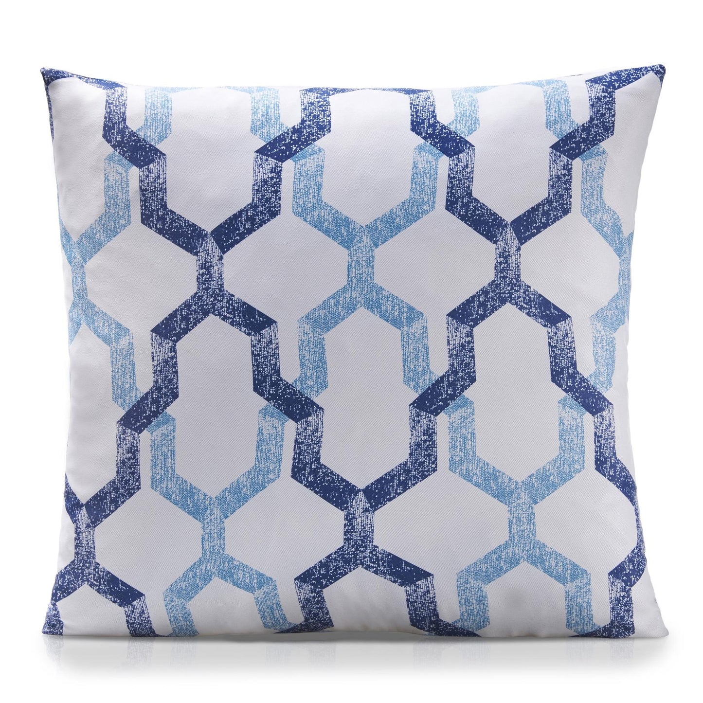 Blue Geo Cushion Covers