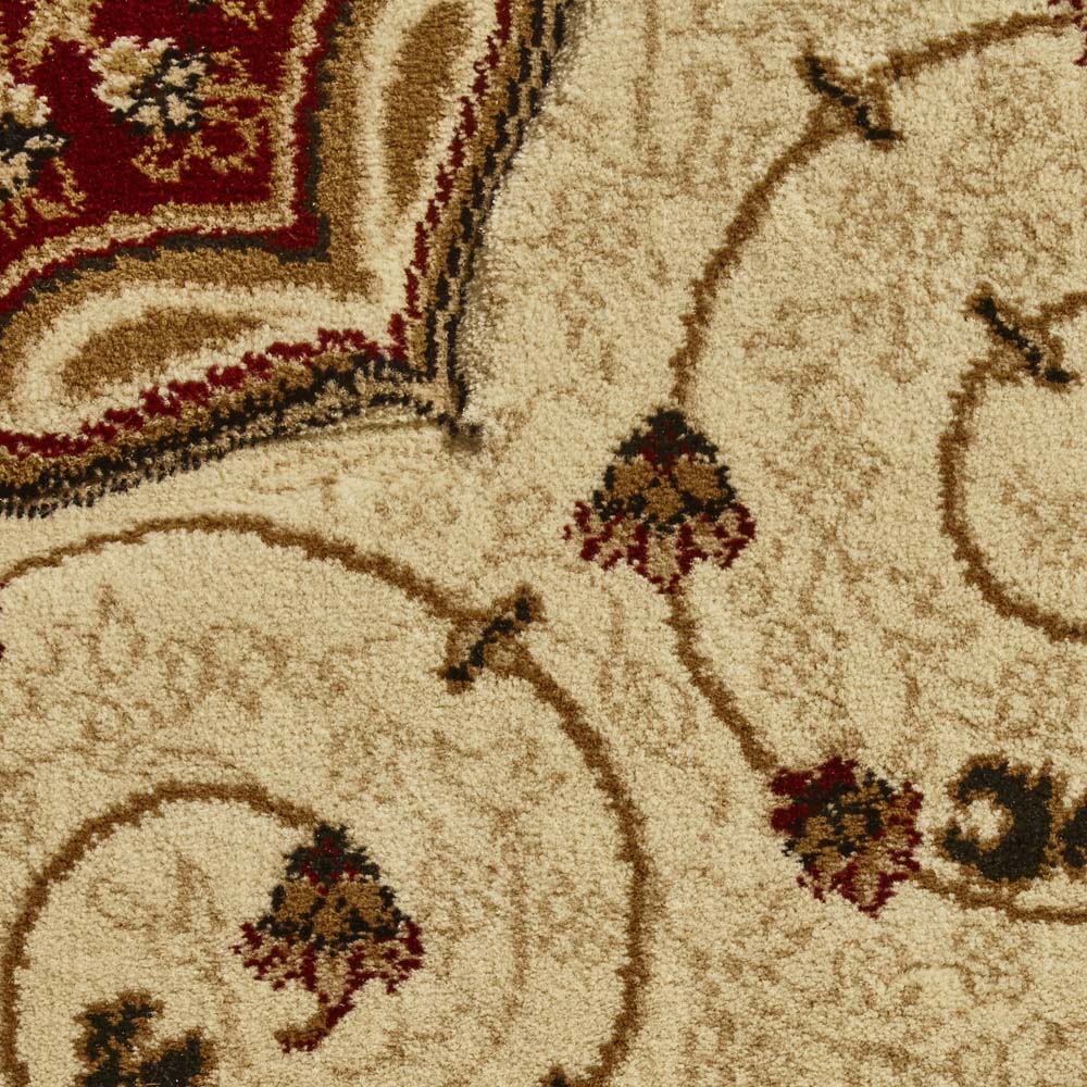 Heritage 4400 Cream/Red Rug