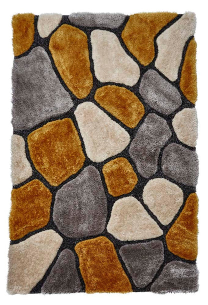 Noble House NH5858 Grey/Yellow Rug