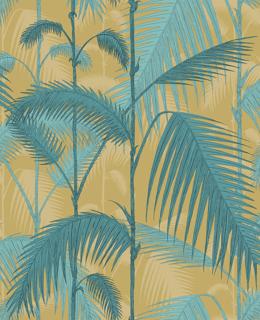 Palm Jungle Fabric F111/2003LU By Cole & Son