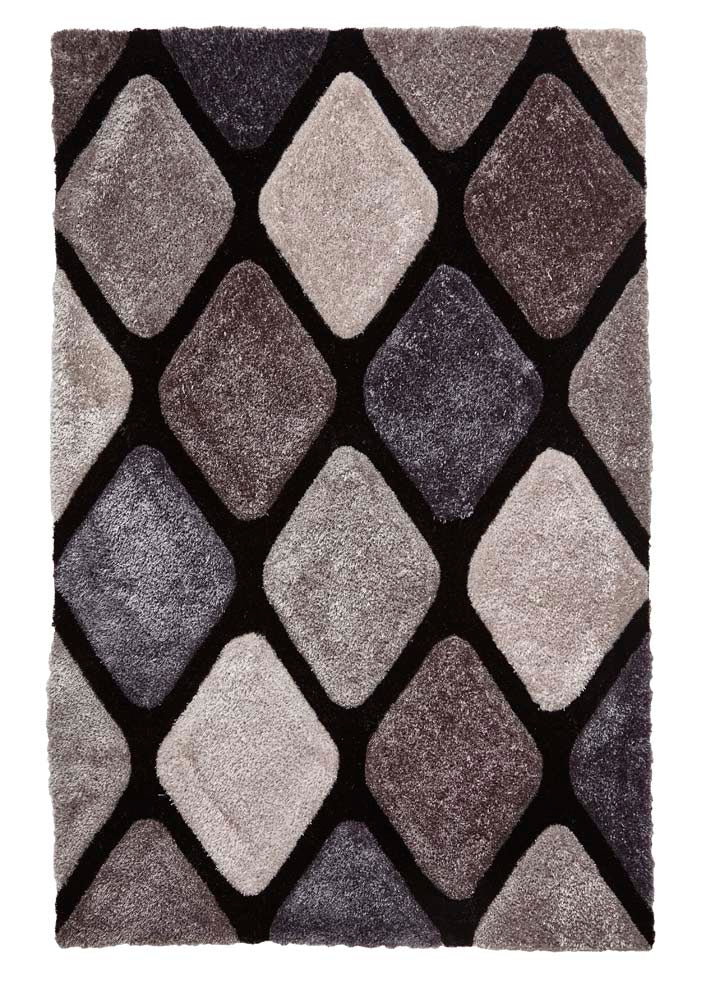 Noble House 9247 Black/Grey Rug