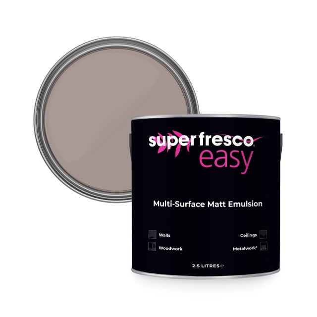 Blush Crush 2.5l Matt Emulsion Paint by Super Fresco Easy