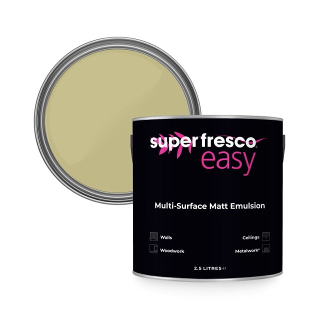 Queen Bee 2.5l Matt Emulsion Paint by Super Fresco Easy