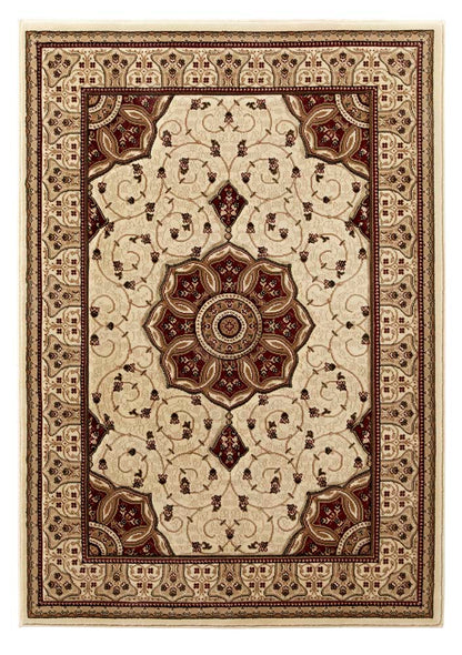 Heritage 4400 Cream/Red Rug