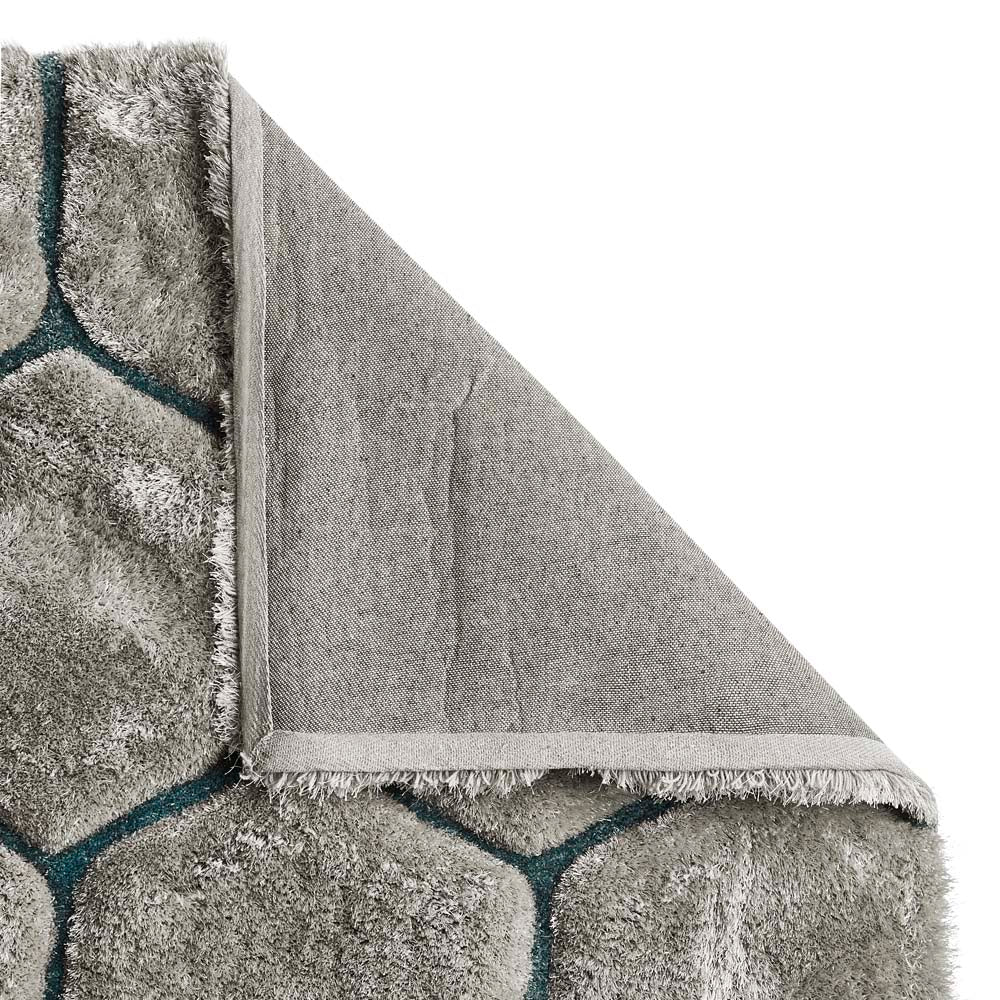 Noble House NH30782 Grey/Blue Rug