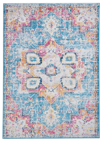 Boston G0532 Blue/Fuschia Rug