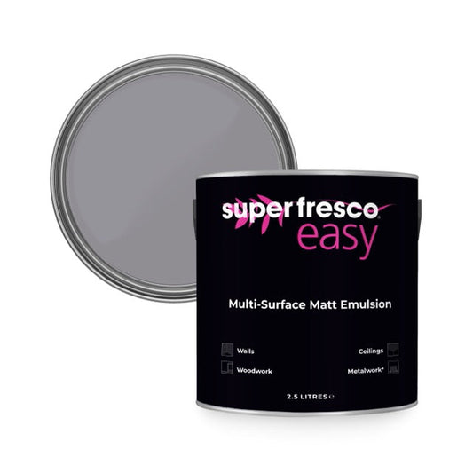 Silk Scrunchie 2.5l Matt Emulsion Paint by Super Fresco Easy