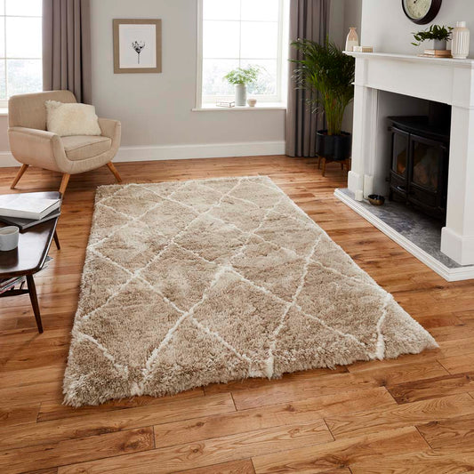 Morocco 2491 Beige/Cream Rug