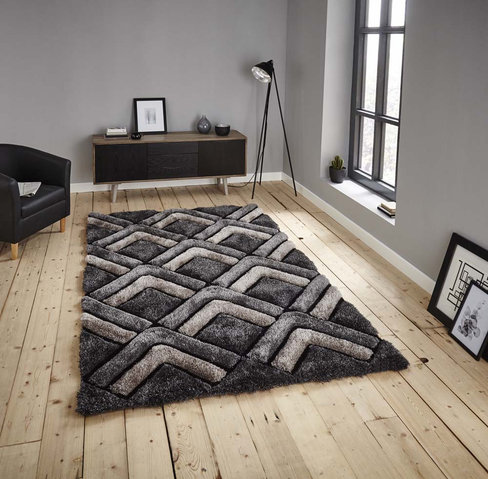 Noble House NH8199 Grey Rug