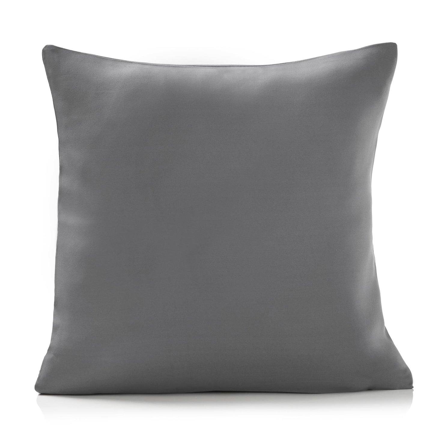 Silver Plain Triple Weave Cushion Covers