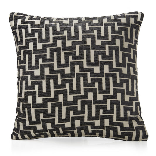 Charcoal Novo Chenille Cushion Covers