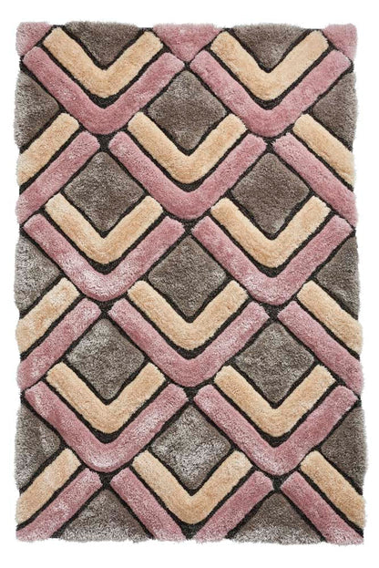 Noble House NH8199 Grey/Rose Rug