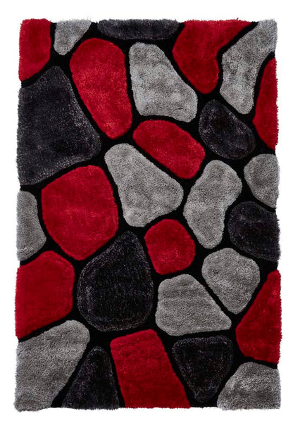 Noble House NH5858 Grey/Red Rug