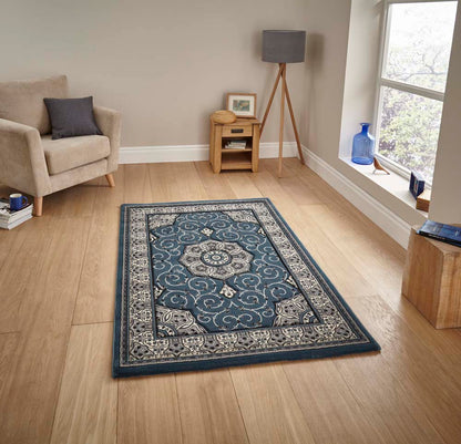 Heritage 4400 Dark Blue Rug