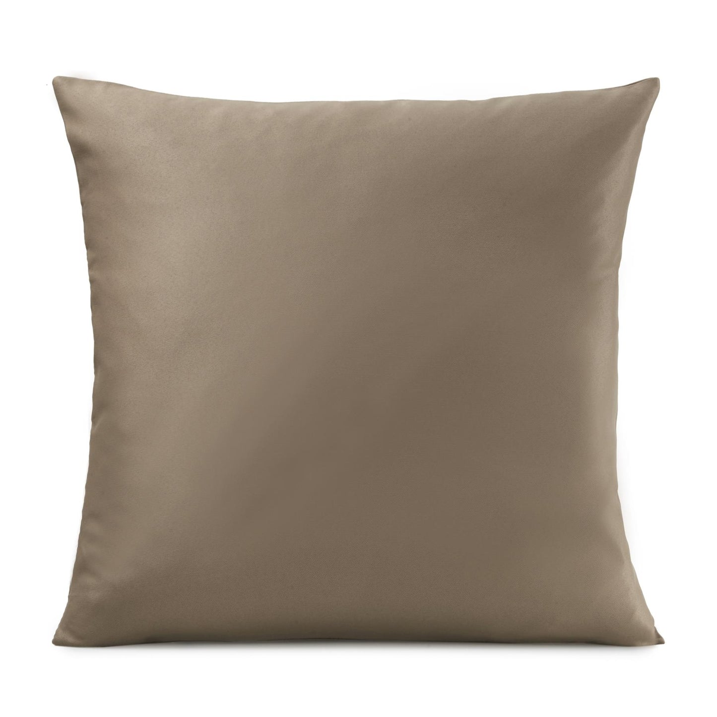 Beige Plain Triple Weave Cushion Covers