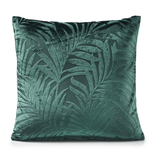 Green Kewi Geometric Chenille Cushion Covers