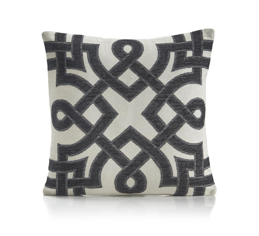 Black Imper Chenille Cushion Covers