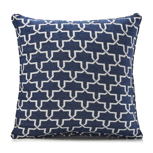 Blue Petray Cushion Covers