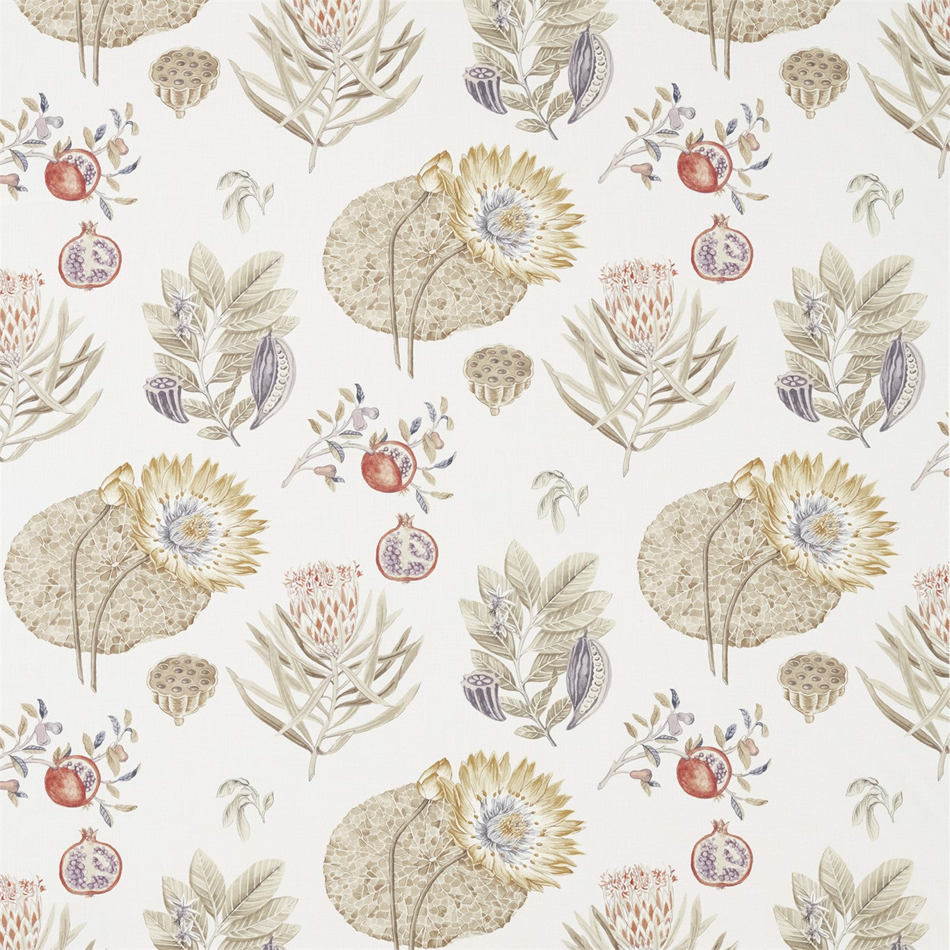 Lily Bank Fabric by Sanderson
