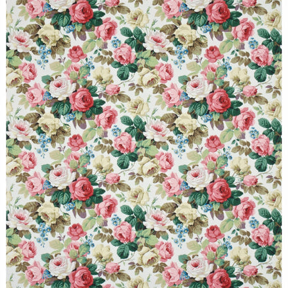 Chelsea Fabric by Sanderson - DAUP224916 - White/Pink