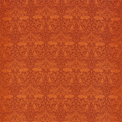 Brer Rabbit Fabric by Morris & Co. - DBPF226849 - Burnt Orange