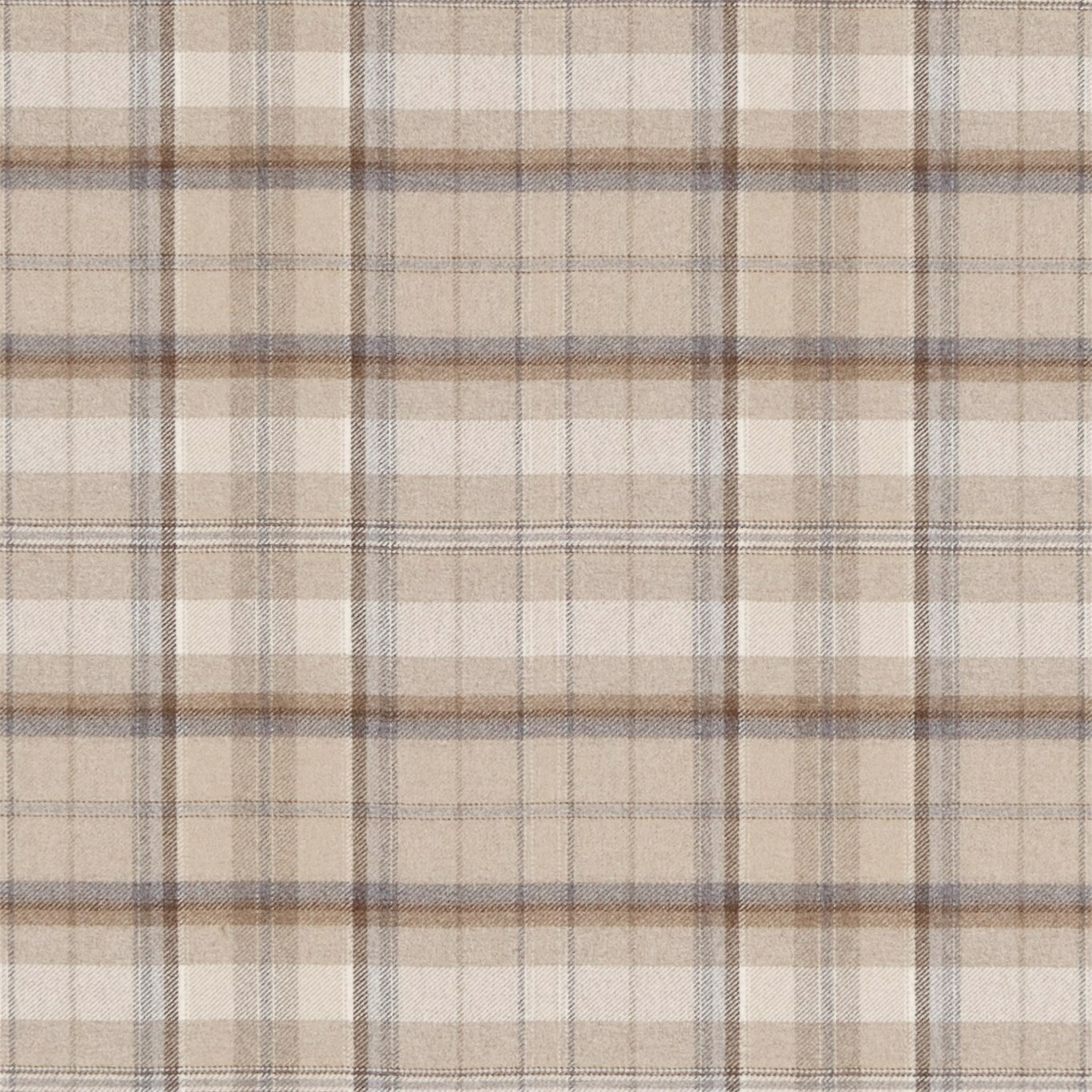 Byron Fabric by Sanderson - DBYR233241 - Linen/Pebble