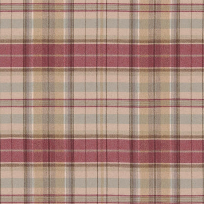 Byron Fabric by Sanderson - DBYR233243 - Cherry/Biscuit