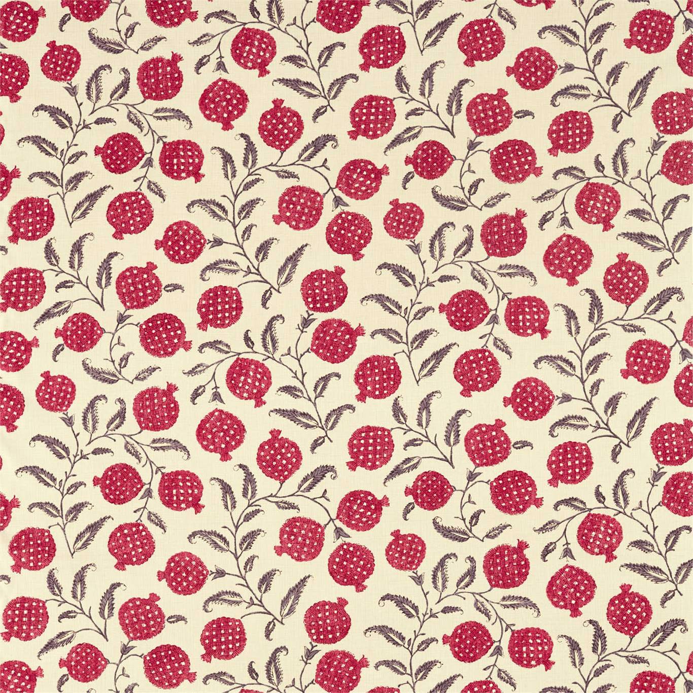 Anaar Fabric by Sanderson - DCEF226626 - Tyrian Cherry