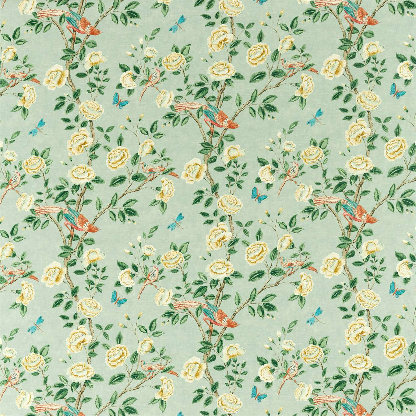 Andhara Fabric by Sanderson - DCEF226631 - Seaglass