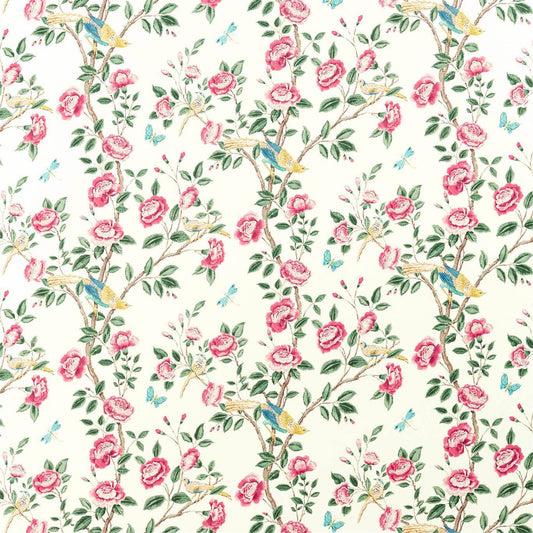 Andhara Fabric by Sanderson - DCEF226634 - Rose/Cream