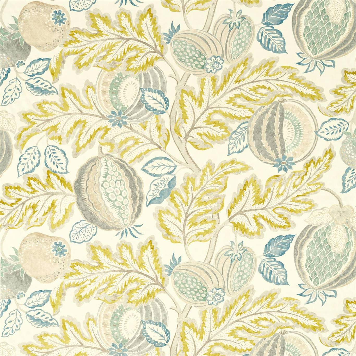 Cantaloupe Fabric by Sanderson - DCEF226637 - Sumac/Sage