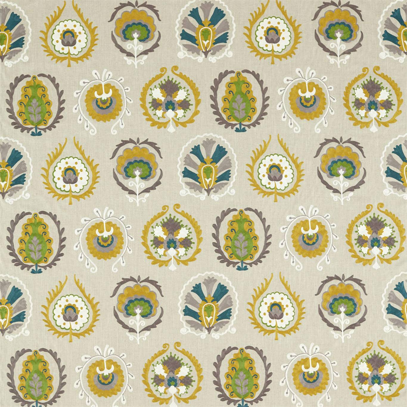 Daula Fabric by Sanderson - DCEF236883 - Sumac