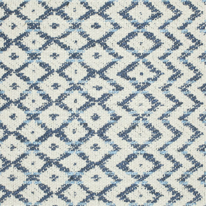 Cheslyn Fabric by Sanderson - DCLO232032 - Indigo/Ivory