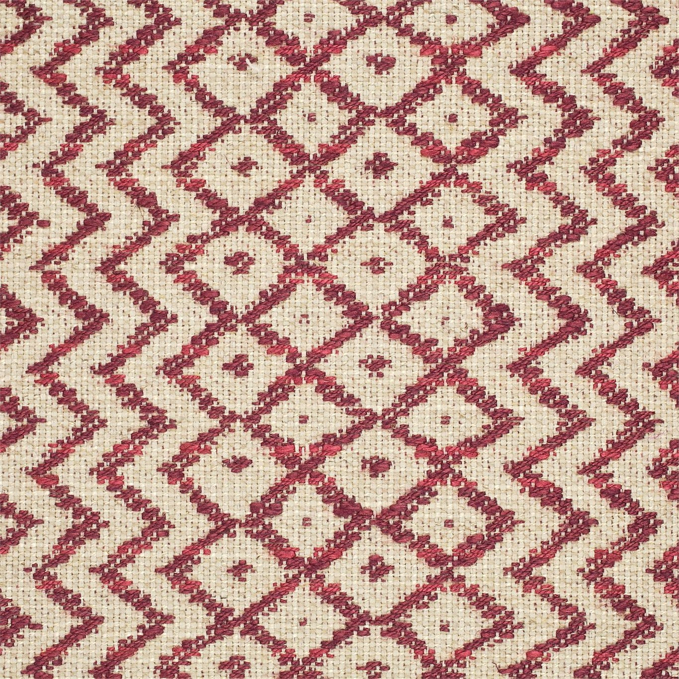 Cheslyn Fabric by Sanderson - DCLO232039 - Claret/Cream