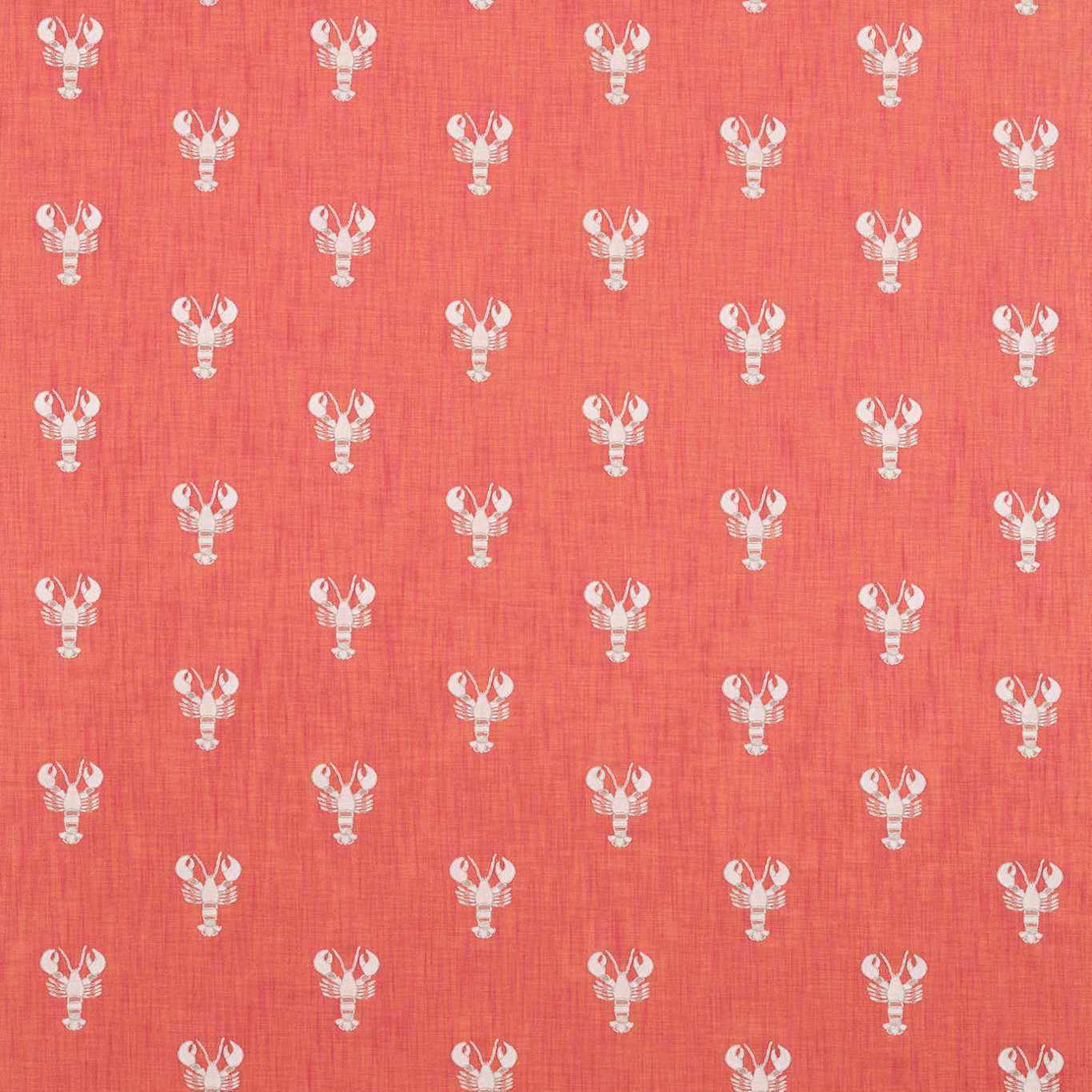 Cromer Embroidery Fabric by Sanderson Home - DCOA236677 - Coral