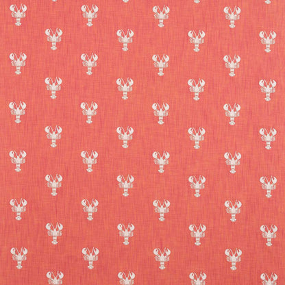 Cromer Embroidery Fabric by Sanderson Home - DCOA236677 - Coral