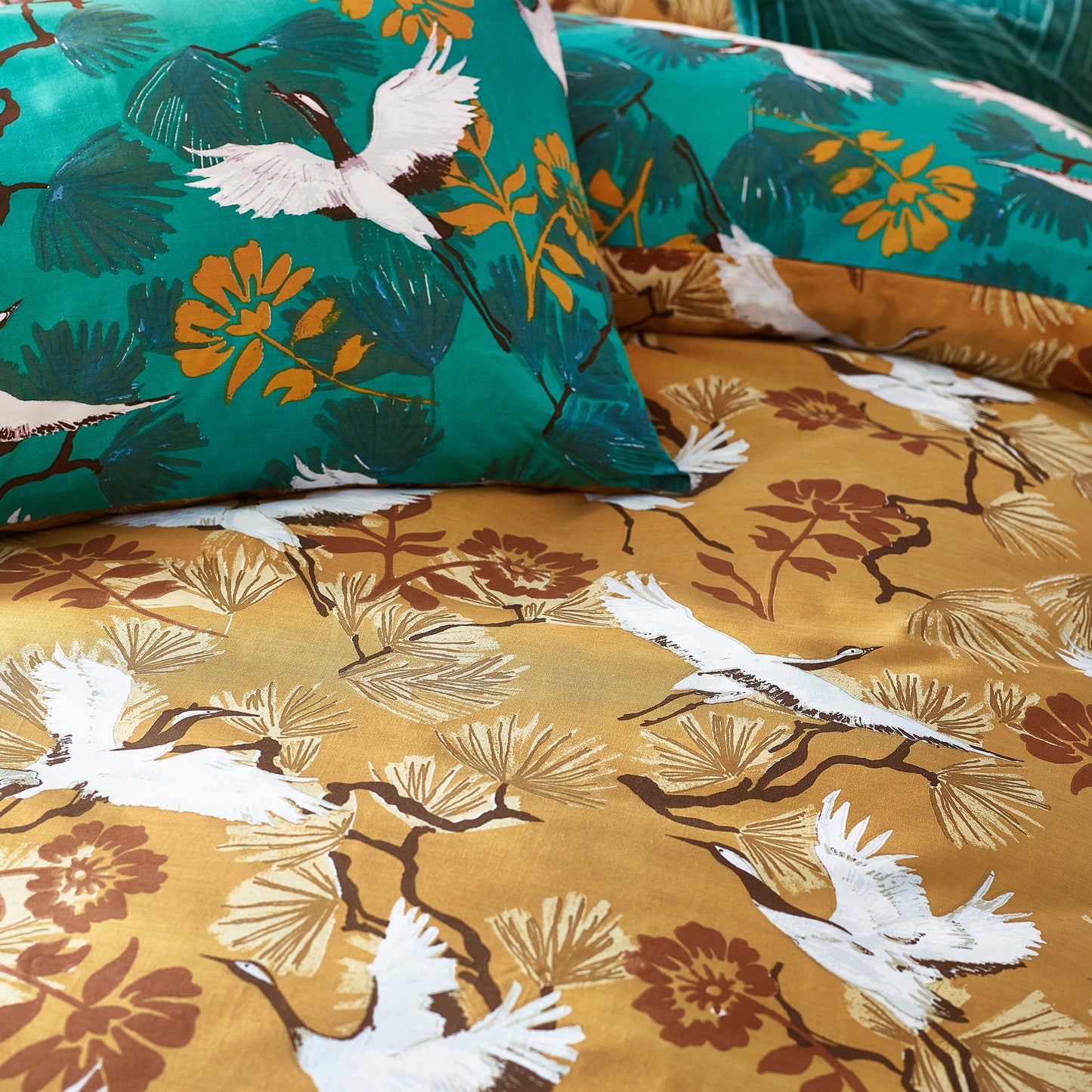 Demoiselle Duvet Set Mustard